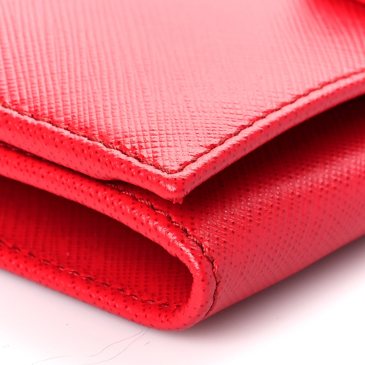Salvatore Ferragamo Printed Calfskin Vara Bow Continental Wallet Red 5 of 13