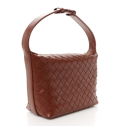 Bottega Veneta Calfskin Nappa Intrecciato Mini Wallace Sapele 3 of 11