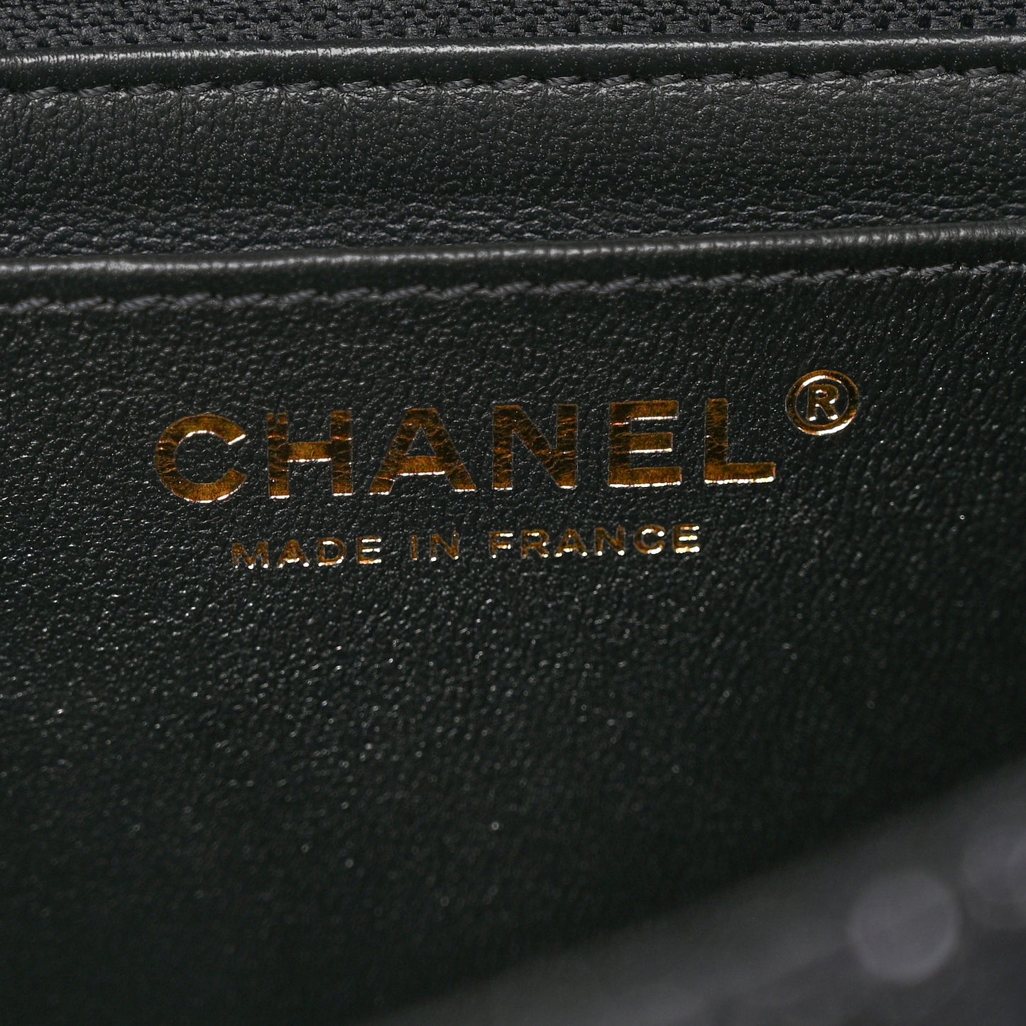 Tweed Quilted Medium Crystal CC Single Flap Black