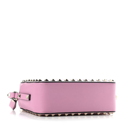 Valentino Garavani Calfskin Rockstud Camera Crossbody Bag Giacinto 4 of 10