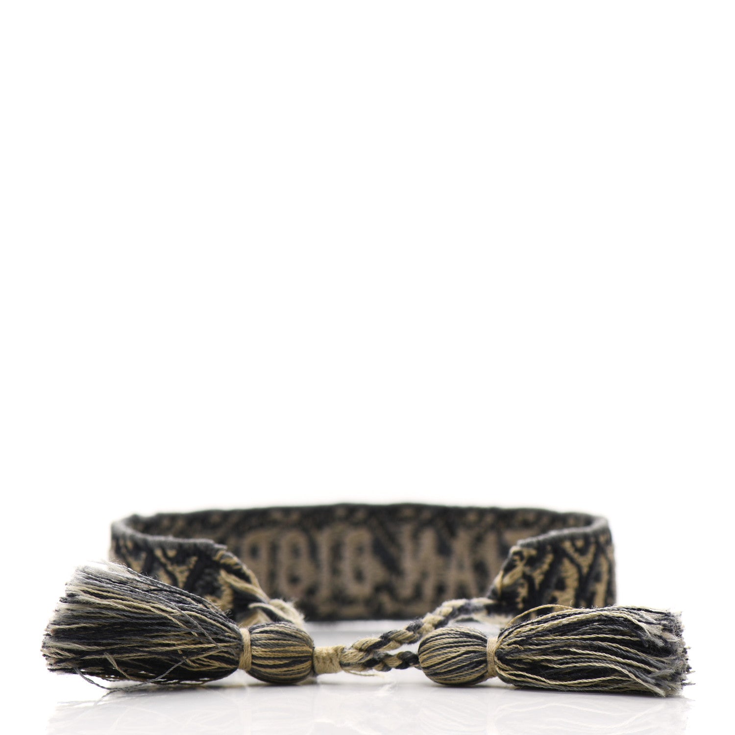 Christian Dior Woven Cotton J'Adior Friendship Bracelet Blue 2 of 3