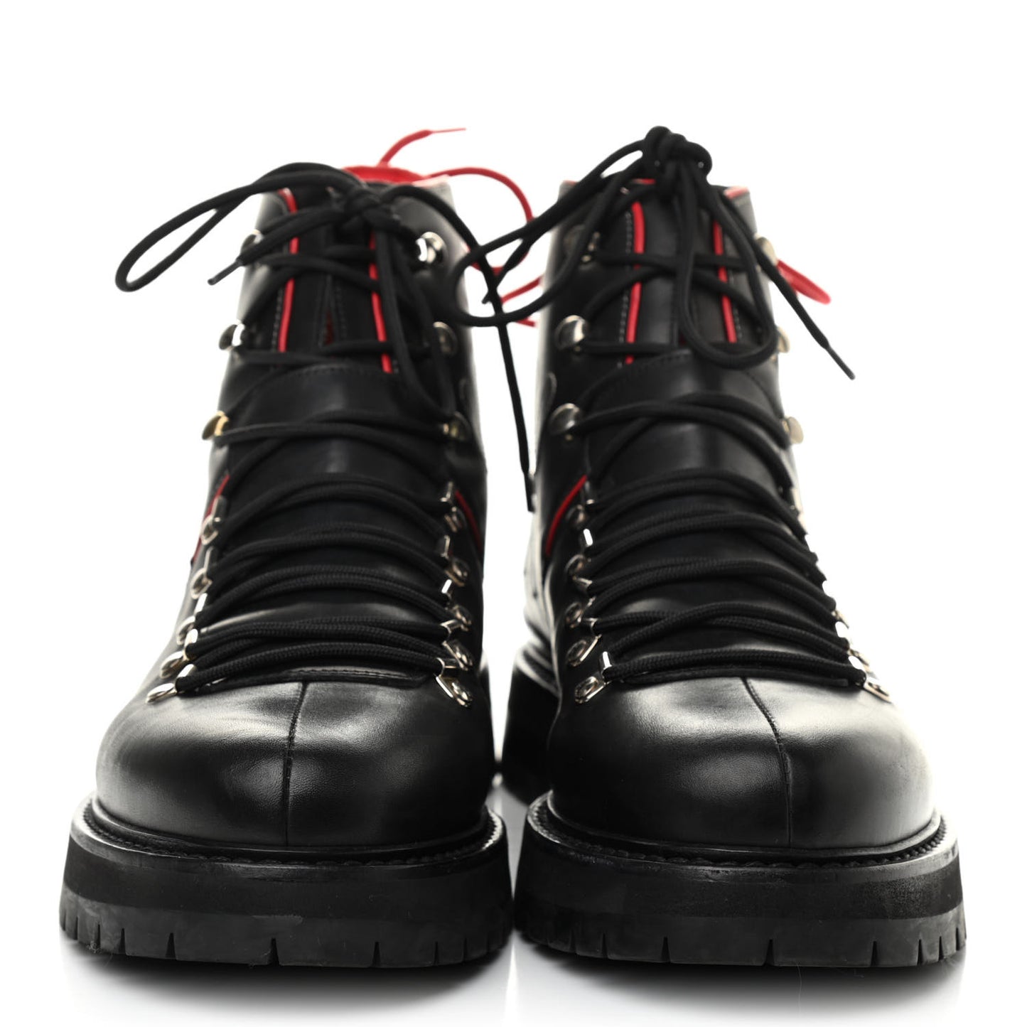 Calfskin Mens Pyrenees Lace Up Low Boot 45 Black
