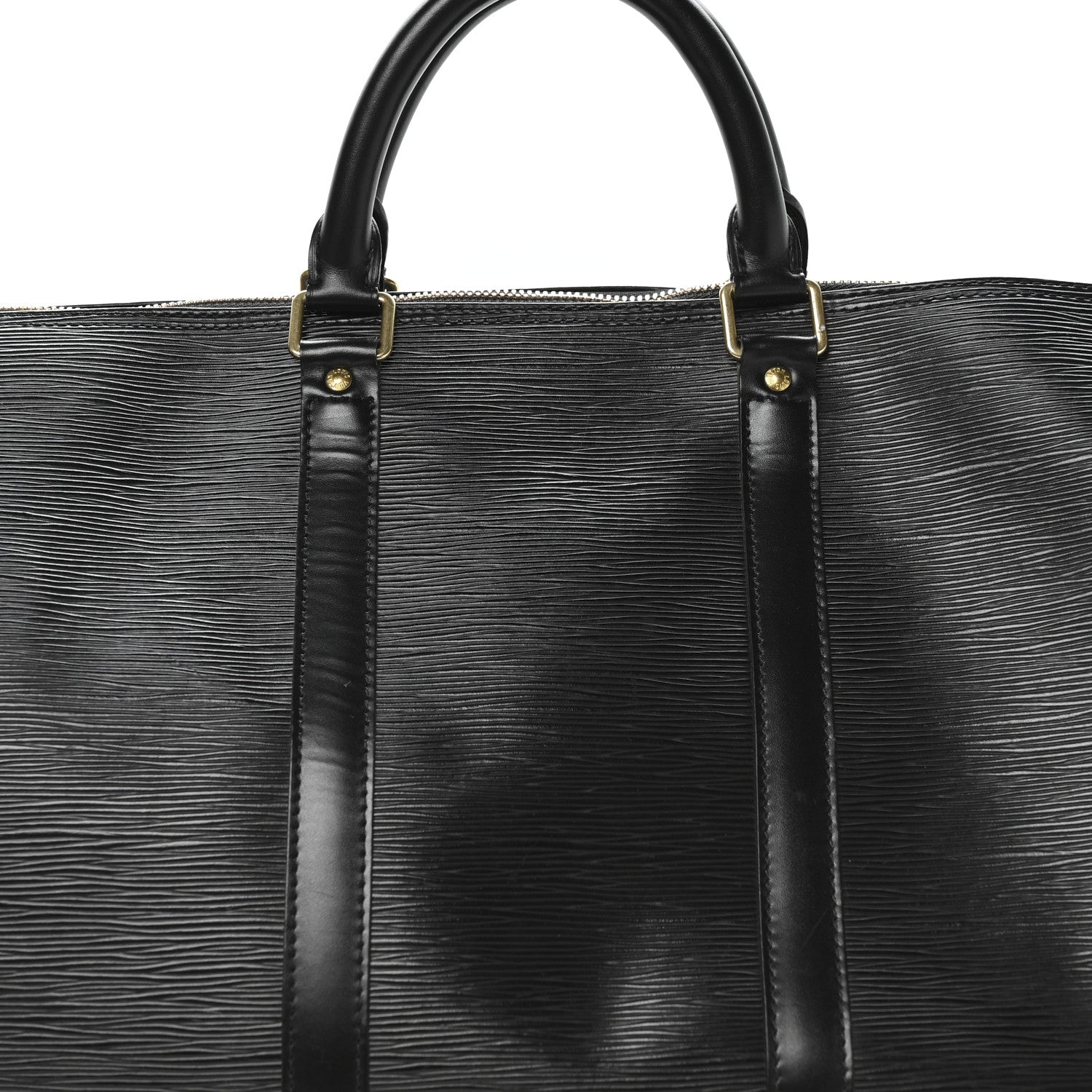 Louis Vuitton Epi Keepall 50 Black 7 of 11