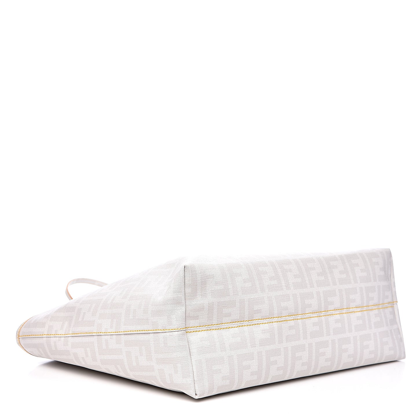 Zucca Spalmati Medium Roll Tote Bianco