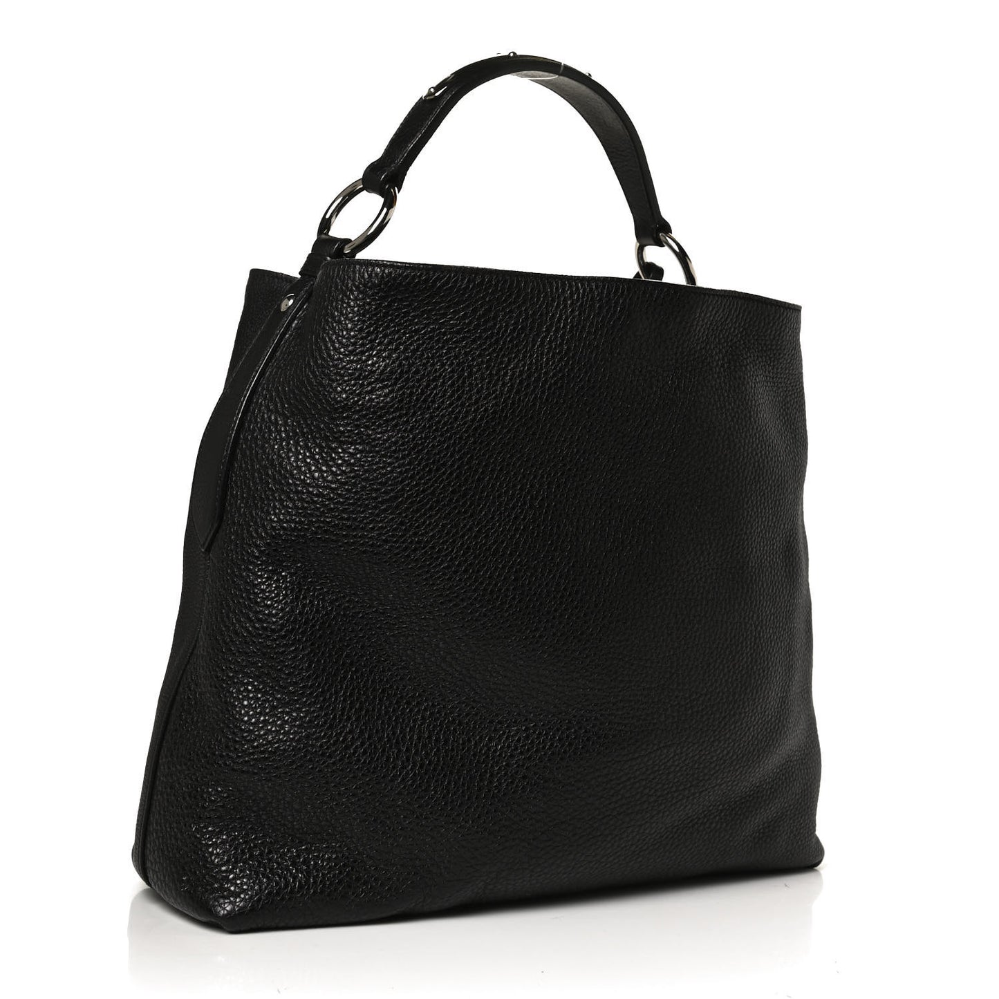 Vitello Daino Tote Black