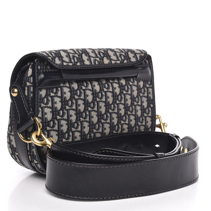 Christian Dior Oblique Crossbody Navy Blue 3 of 16