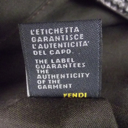 Fendi Vitello Acqua Large Convertible Baguette Black 14 of 15