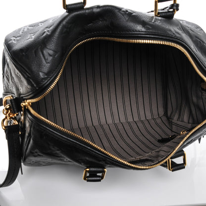 Louis Vuitton Empreinte Speedy Bandouliere 30 Black 5 of 6