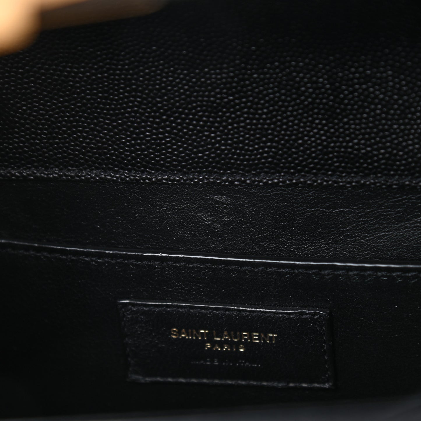Grain de Poudre Medium Classic Monogram Cassandra Top Handle Black