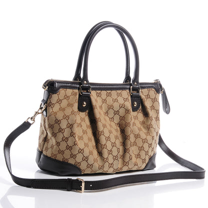 Gucci Monogram Sukey Medium Top Handle Brown 3 of 8
