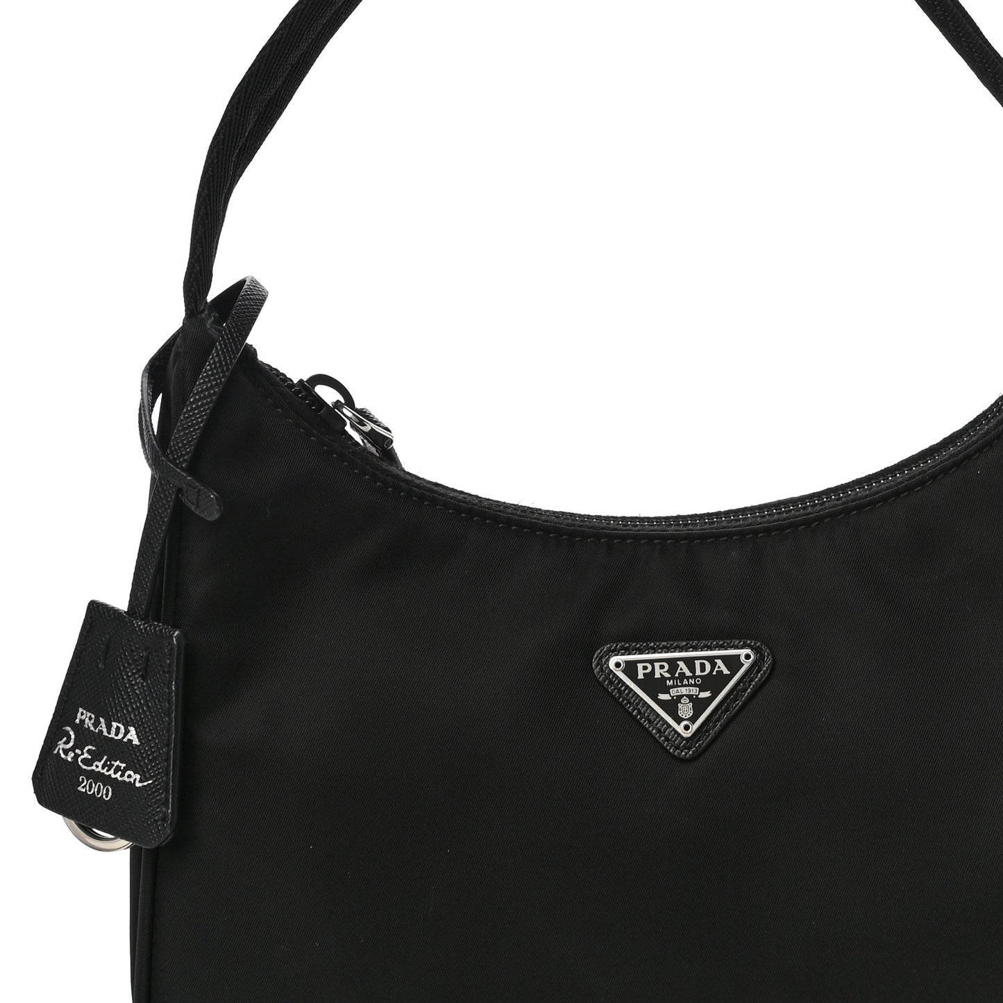 Tessuto Nylon Mini Re-Edition 2000 Bag Black