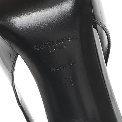 Saint Laurent Vernice Grupy Avenue 95 Slingback Pumps 38 Black 7 of 9