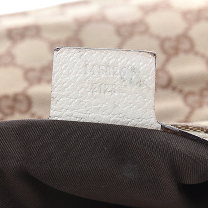 Gucci Monogram Creole Hobo Ivory 7 of 20