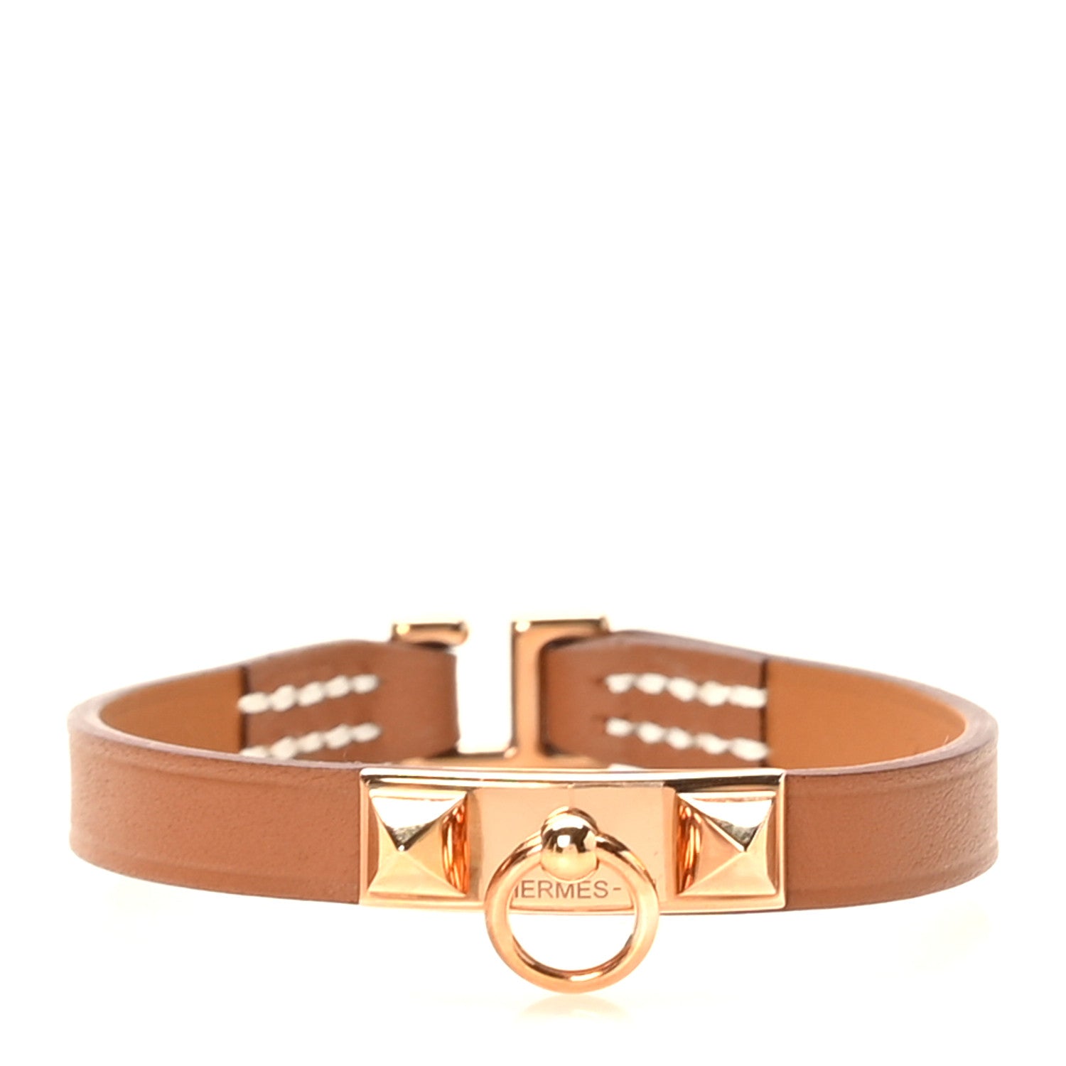 Hermes Swift Rivale Micro Bracelet T3 Gold 1 of 6