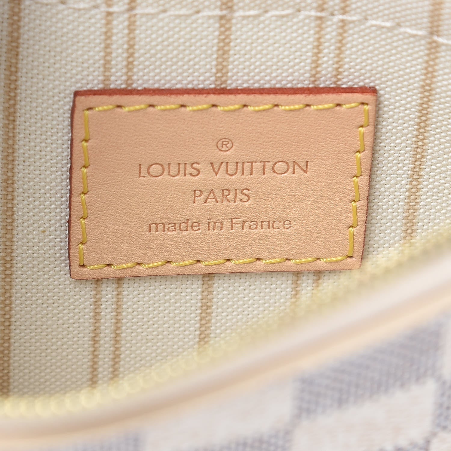 Louis Vuitton Damier Azur Neverfull PM Pochette 6 of 6