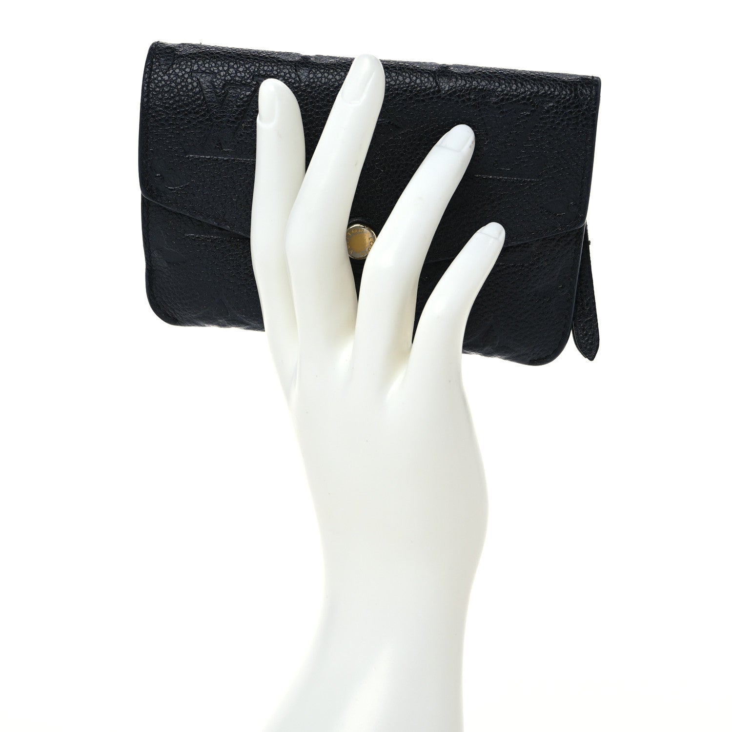 Louis Vuitton Empreinte Key Pouch Black 2 of 7