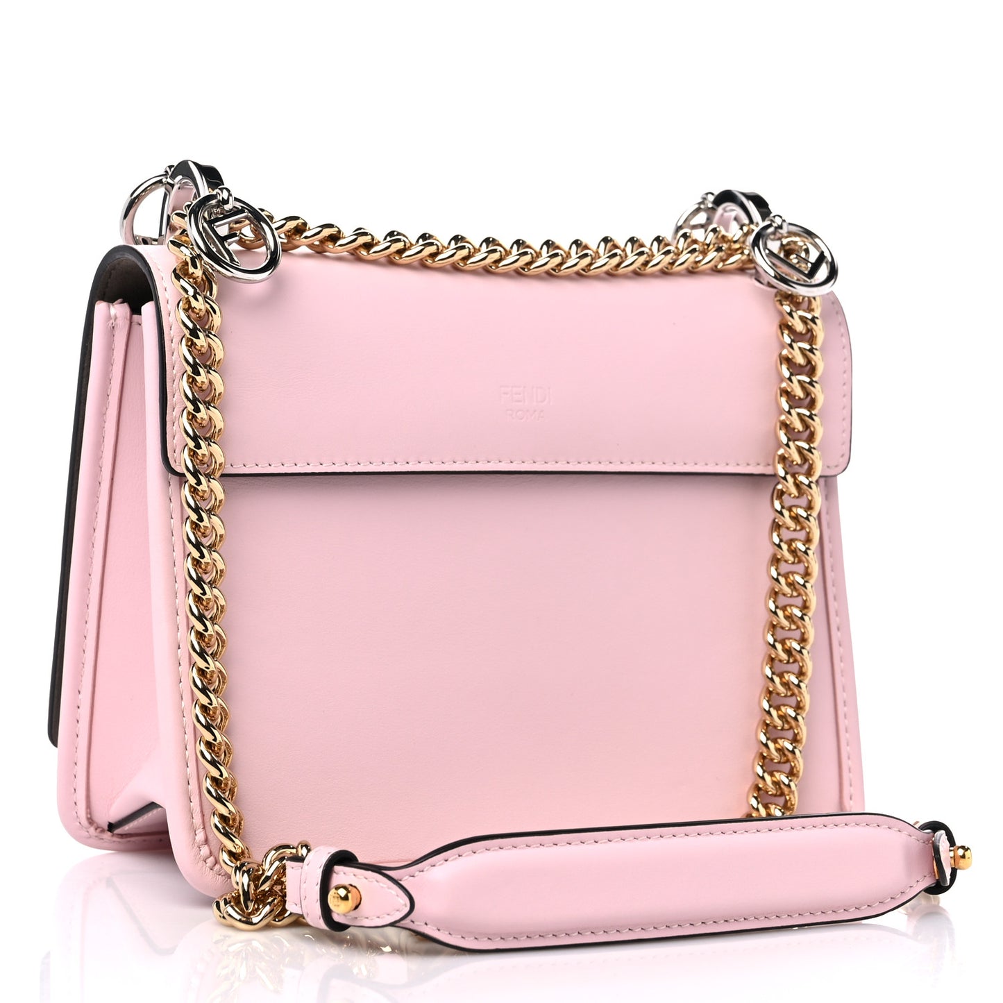 Vitello Century Opaco F is Fendi Small Kan I Shoulder Bag Peonia