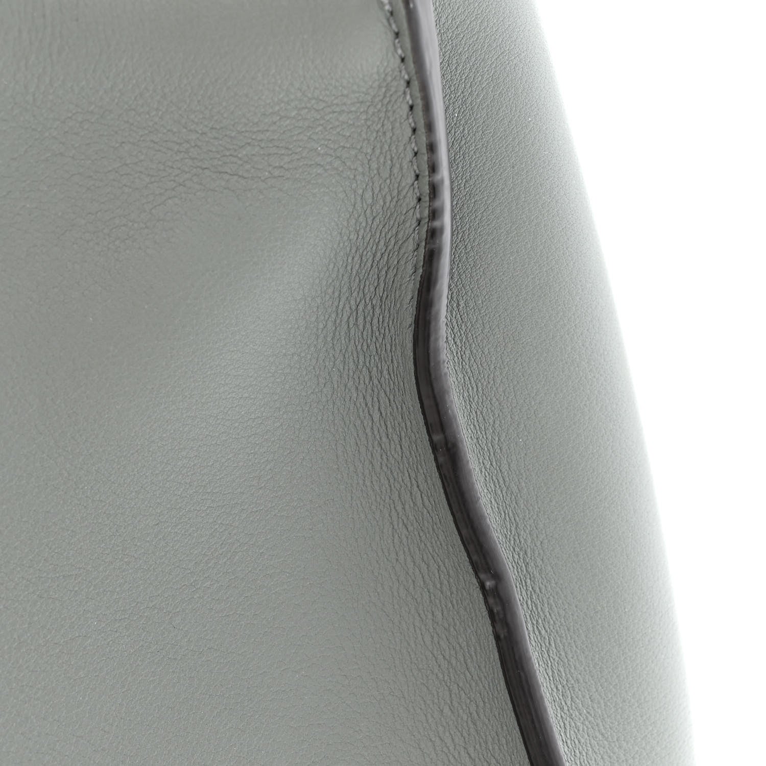Fendi Vitello Seta Shiny Nappa Medium Peekaboo Iconic Satchel Alga Rosa Doll 12 of 14