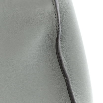 Fendi Vitello Seta Shiny Nappa Medium Peekaboo Iconic Satchel Alga Rosa Doll 12 of 14