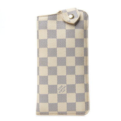 Louis Vuitton Damier Azur Sunglasses Case MM 1 of 9
