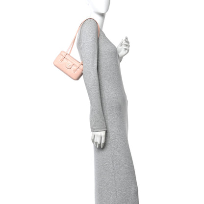 Chanel Shiny Caviar Preppy Coco Long Vanity With Strap  Light Pink 2 of 11