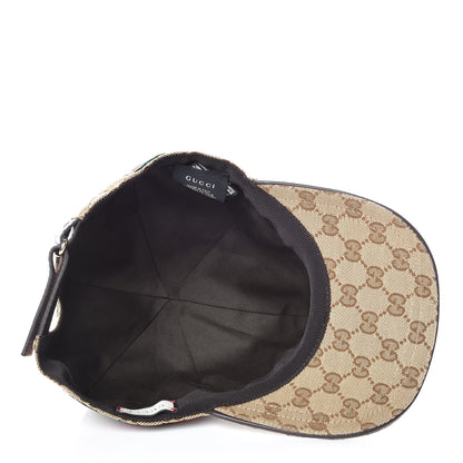 Gucci Monogram Web Baseball Hat M Beige Cocoa 4 of 6