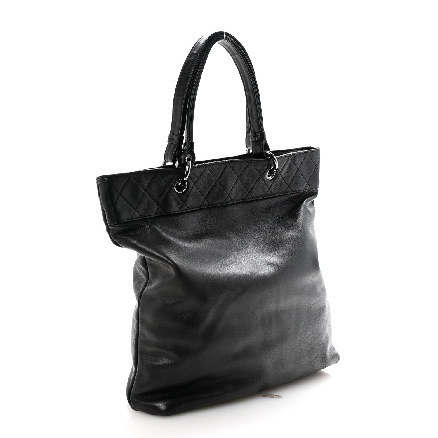 Chanel Lambskin CC Shoulder Bag Black 3 of 9