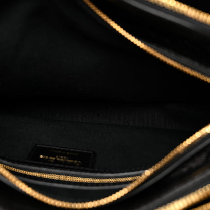 Christian Dior Crinkled Calfskin Small Grand Tour Bowling Bag Black 6 of 12