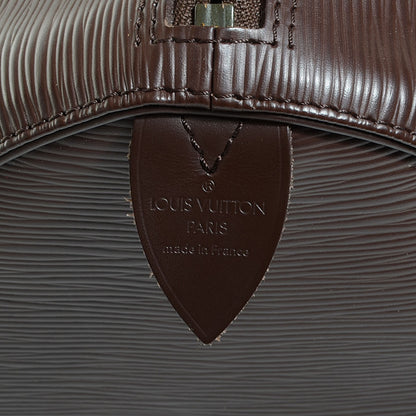 Louis Vuitton Epi Keepall 45 Moka 7 of 7