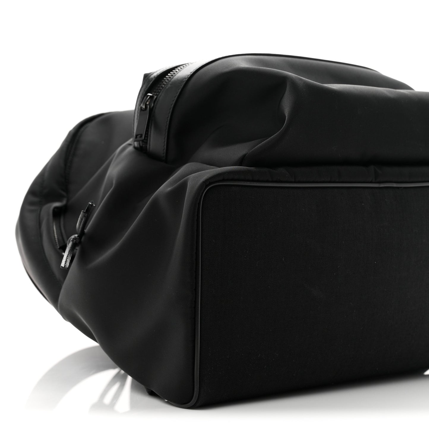 Nylon City Backpack Black
