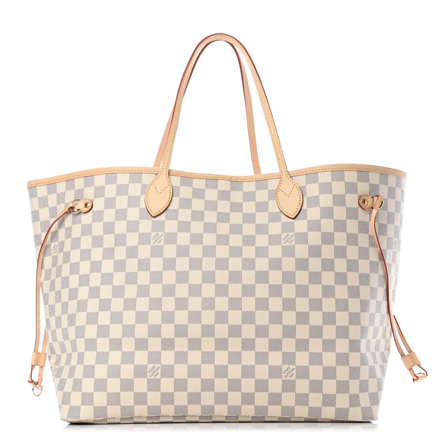 Louis Vuitton Damier Azur Neo Neverfull GM Rose Ballerine 1 of 4
