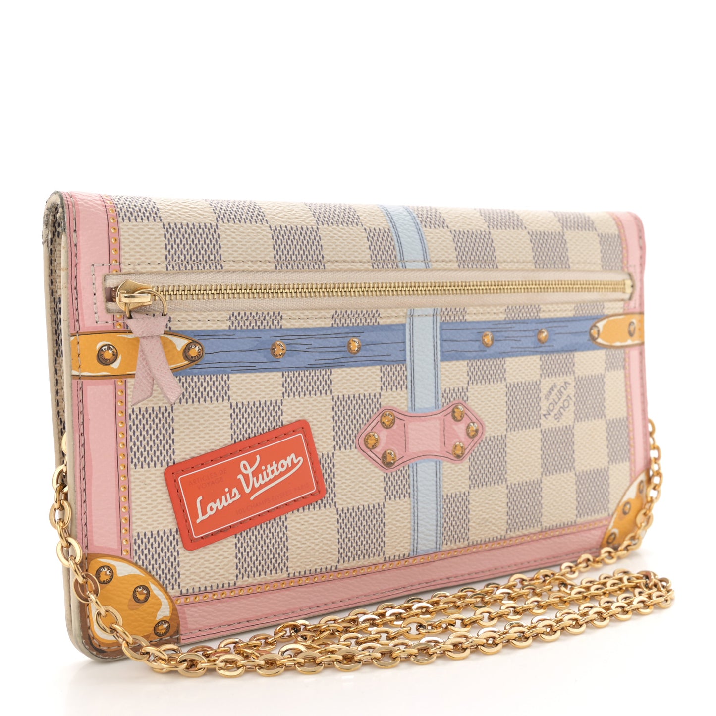 Damier Azur Summer Trunks Pochette Weekend