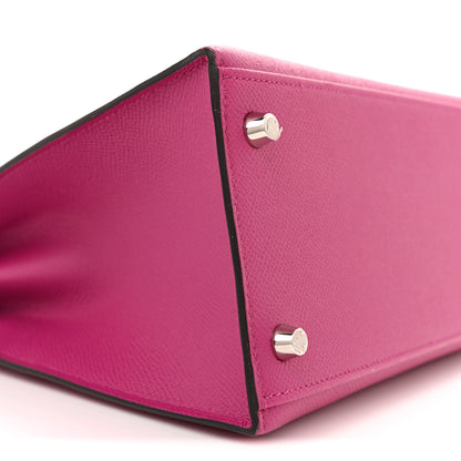Hermes Epsom Kelly Sellier 28 Rose Pourpre 9 of 10