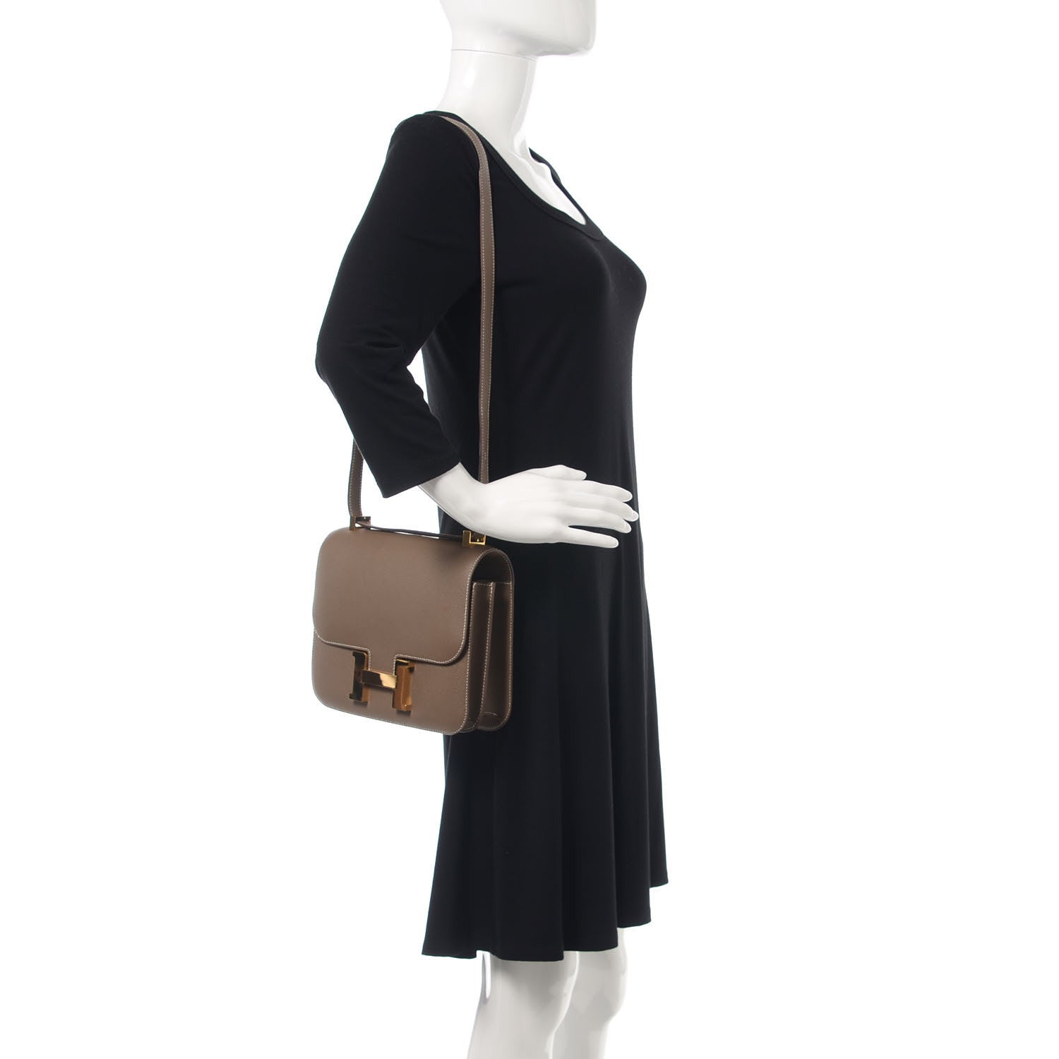 Hermes Epsom Constance 24 Etoupe 2 of 25