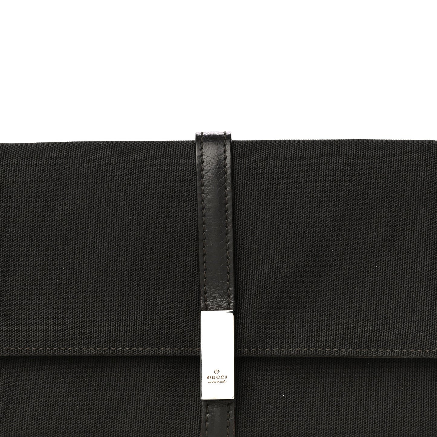 Nylon Accessory Case Dark Brown