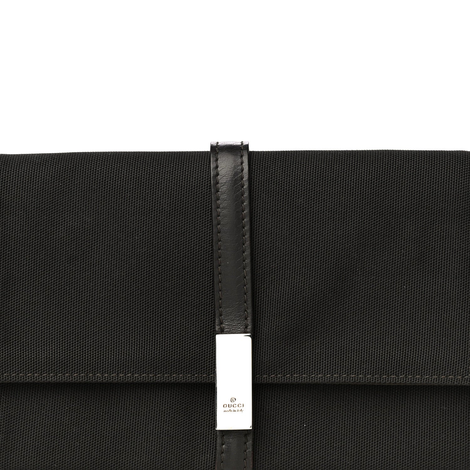 Gucci Nylon Accessory Case Dark Brown 6 of 10