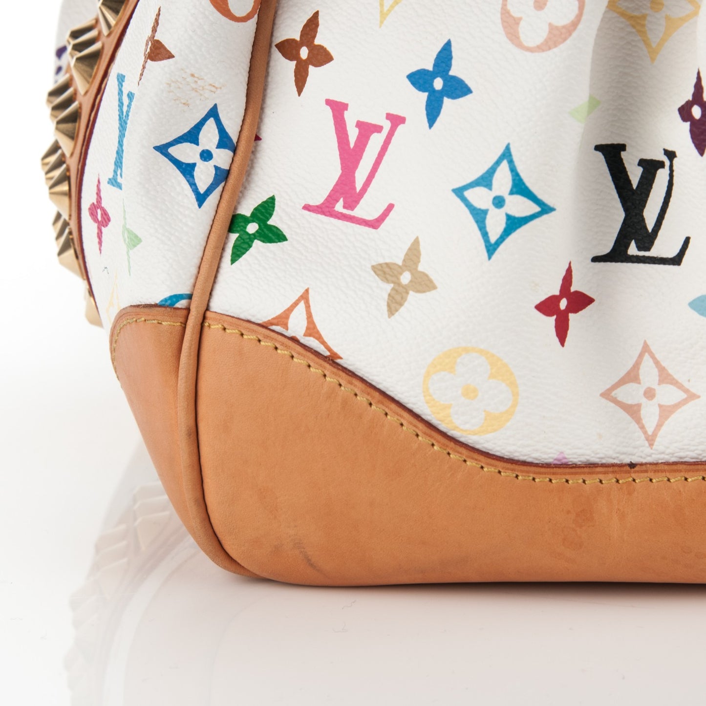 Monogram Multicolor Courtney GM White