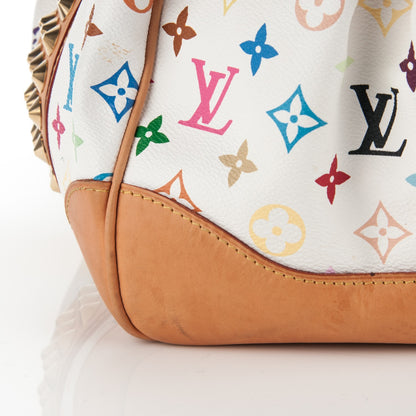 Louis Vuitton Monogram Multicolor Courtney GM White 8 of 9