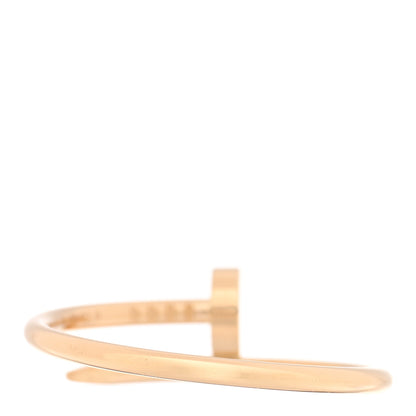 Cartier 18K Yellow Gold Small Juste Un Clou Ring 62 10 3 of 5