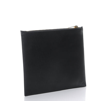 Saint Laurent Lambskin Zip Pouch Black 3 of 7