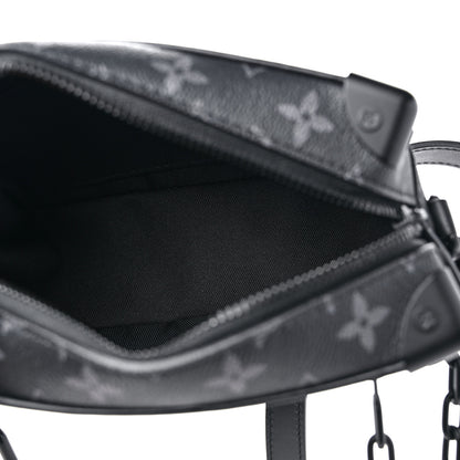 Louis Vuitton Monogram Eclipse Flower Print Mini Soft Trunk 5 of 8