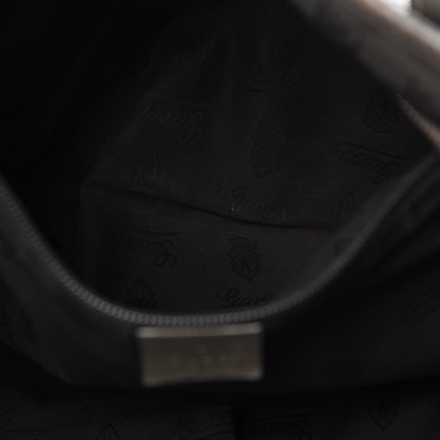 Imprime Monogram Medium Zippered Shopping Tote Pewter