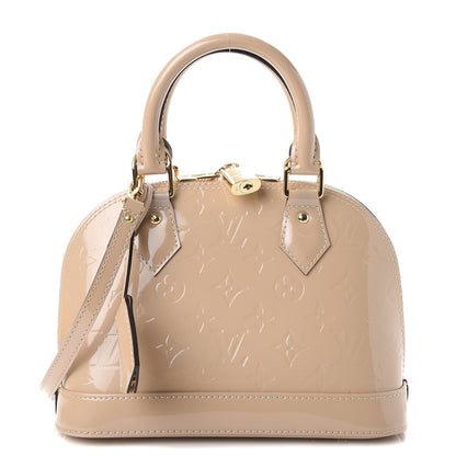 Louis Vuitton Vernis Alma BB Dune 1 of 10