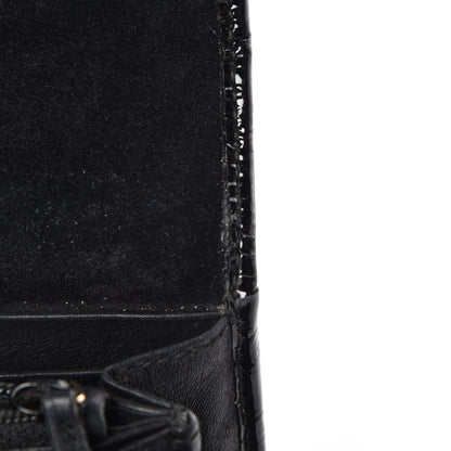 Gucci Patent Microguccissima Nice Wallet Black 11 of 12