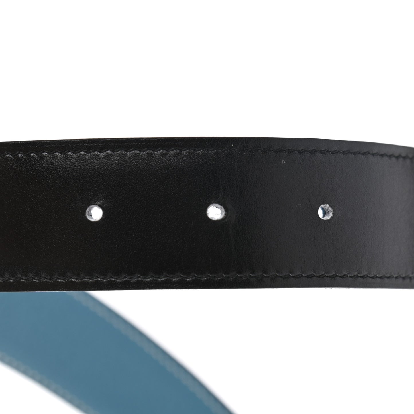 Box Togo 32mm H Belt 85 Black Blue Jean