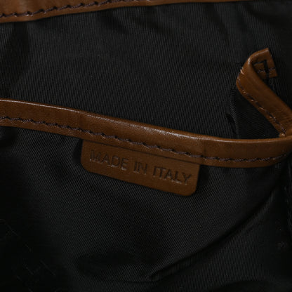 Burberry Bridle Nubuck Alma Fox Clutch Taupe Brown 5 of 12