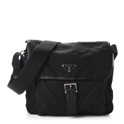 Prada Nylon Vela Sport Messenger Bag Black 1 of 12