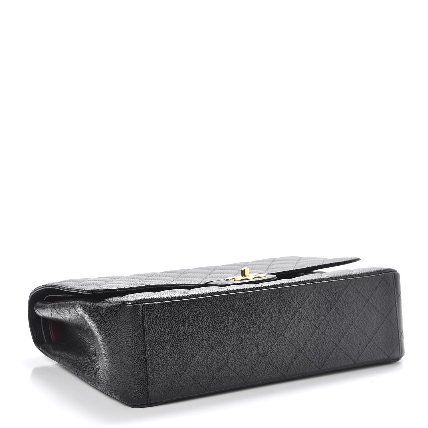 Chanel Caviar Quilted Maxi Double Flap Black 4 of 11