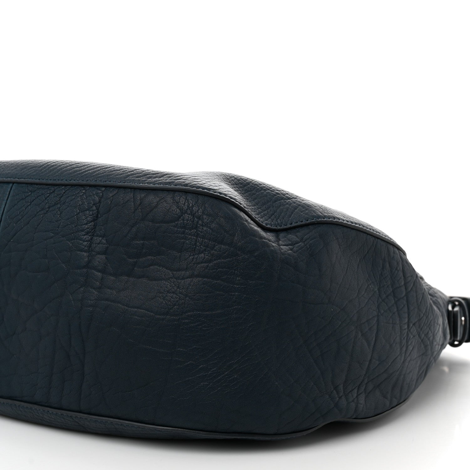 Burberry Calfskin Medium Knight Bag Navy 9 of 9