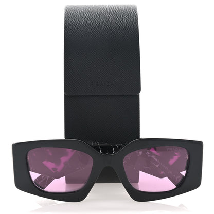 Prada Acetate Square Sunglasses SPR 15Y 8 of 8